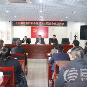 北宅街道新的社會階層人士聯(lián)誼會正式成立