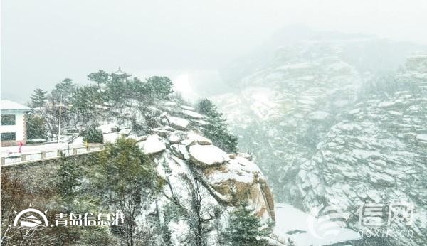 猴年新春第一場雪 北九水銀裝素裹宛如水墨畫