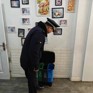 “信用+”南村執(zhí)法中隊開展垃圾分類專項執(zhí)法檢查！