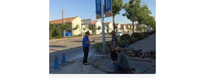 李園街道綜合行政執(zhí)法中隊(duì)雙管齊下，加大市政道路整治