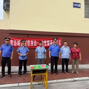 平度市東閣街道執(zhí)法中隊開展誠信宣傳活動，為文明城市創(chuàng)建助跑添力 ...