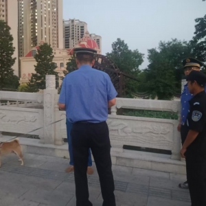 同和中隊：牽繩那點事，藏著社區(qū)的溫度
