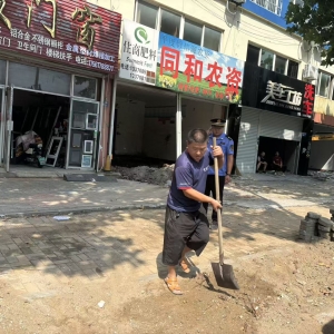 同和中隊(duì)：巡查步履不停歇，守護(hù)磚道 “高顏值”