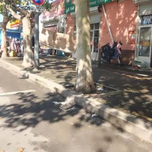 同和中隊：“信用+執(zhí)法”掃清“空中雜亂”,整治商戶沿街晾曬亂象 ...