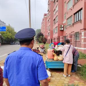 平度市東閣街道執(zhí)法中隊“信用+”開展市容環(huán)境整治，扮靚城市迎雙節(jié) ...